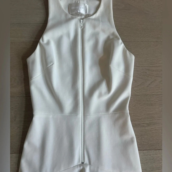 Cushnie Et Ochs RUNWAY white/cream mini dress size 6 - Picture 9 of 12